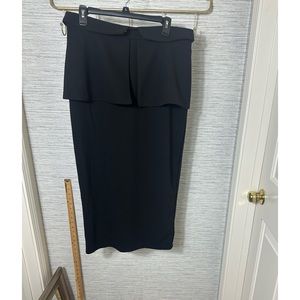 Shein black skirt